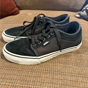 Vans Classic Black Lace-Up Sneakers